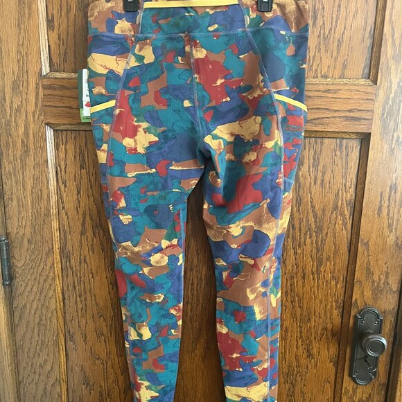 LL Bean Women's Boundless Performance Pocket Tights, Mid-Rise NWT Sz XL - Picture 6 of 6